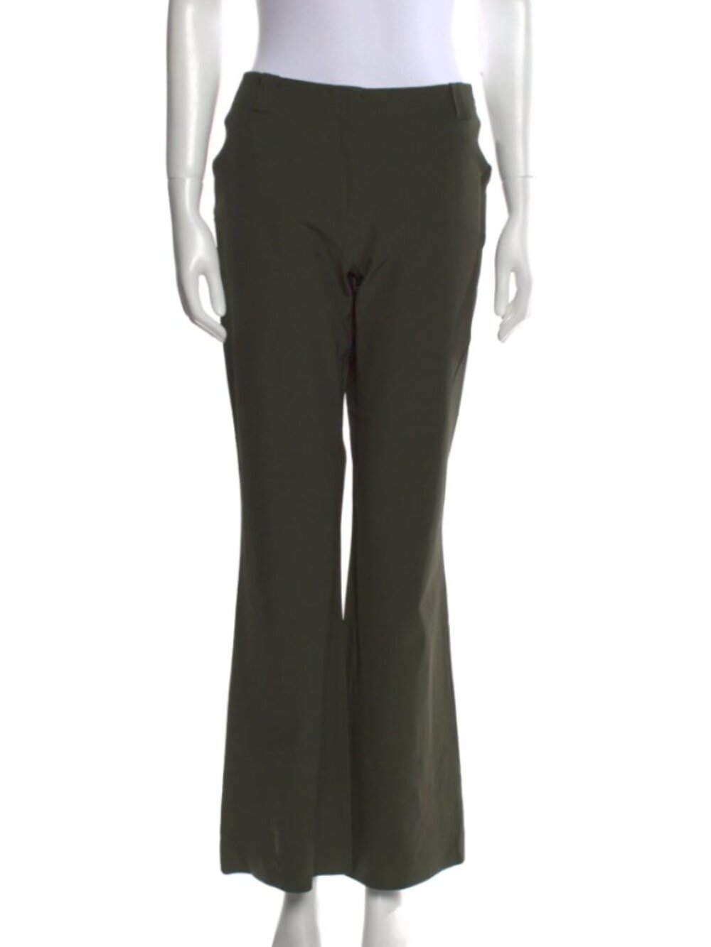 Blumarine Italian Wide-Leg Pants – Green, Italy 46 / US Large – NWT